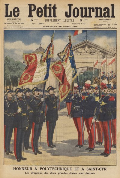 Eer aan de Ecole Polytechnique en de Ecole Speciale Militaire de Saint-Cyr door French School