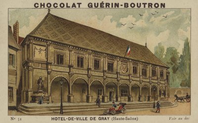 Stadhuis van Gray, Haute-Saone door French School