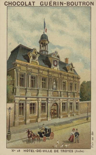 Stadhuis van Troyes, Aube door French School