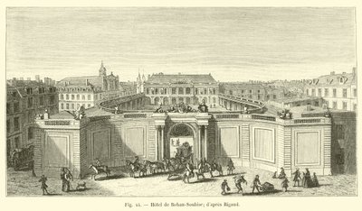 Hotel de Rohan-Soubise; naar Rigaud door French School