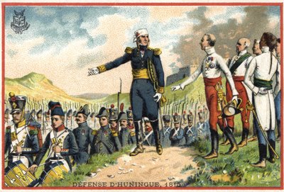 Verdediging van Huningue in 1815 door French School