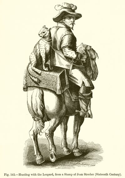 Jagen met de Luipaard door French School