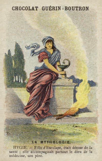 Hygeia door French School