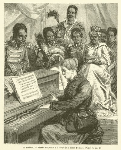 Ida Pfeiffer door French School