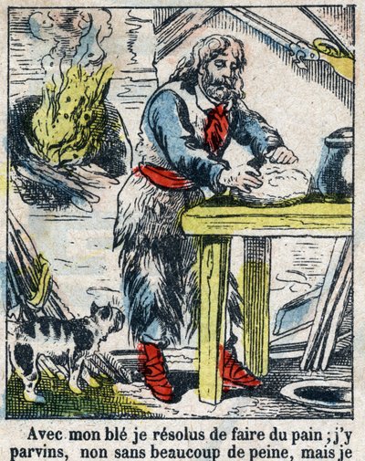 Illustratie voor het boek van Daniel Defoe 