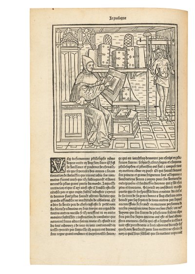 Illustratie uit de Kroniek van Enguerrand de Monstrelet, Parijs: François Regnault door French School