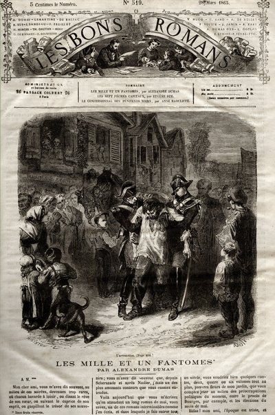 Illustratie uit de roman 