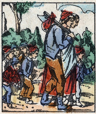 Illustratie van het sprookje 