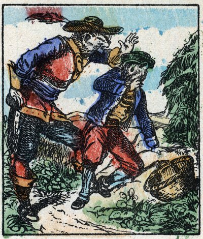 Illustratie van het sprookje 