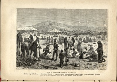 In het kamp van de pelgrims in Nazareth., Anoniem, De Pelgrim door French School