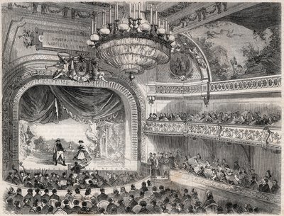 Inhuldiging van het theater van de stad Vichy op 2 juli door French School