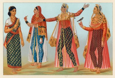 Indiaas kostuum door French School