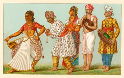 Indiaas kostuum door French School