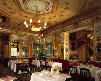 Binnenaanzicht van het restaurant 