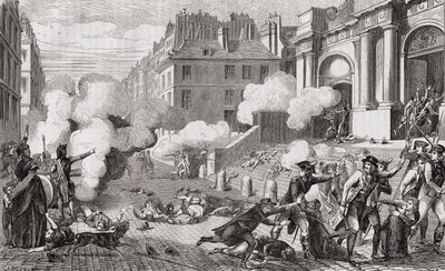 Opstand van de dag van 13 Vendemiaire, Jaar IV, 5 oktober 1795, uit 