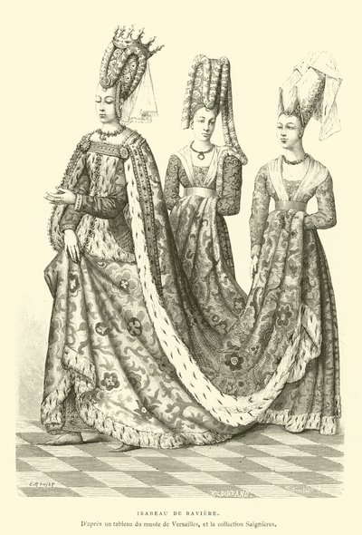 Isabeau de Baviere door French School