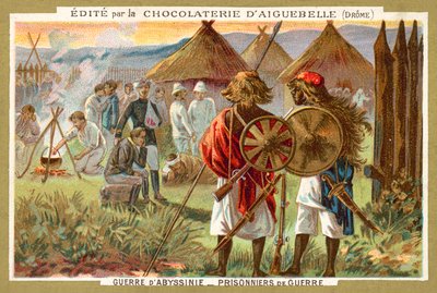 Italiaanse krijgsgevangenen, Eerste Italiaans-Ethiopische Oorlog door French School