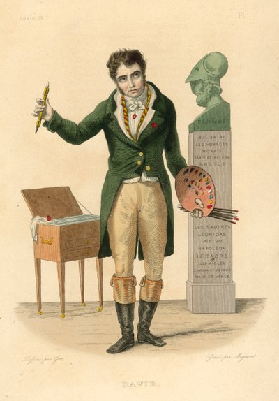 Jacques-Louis David door French School