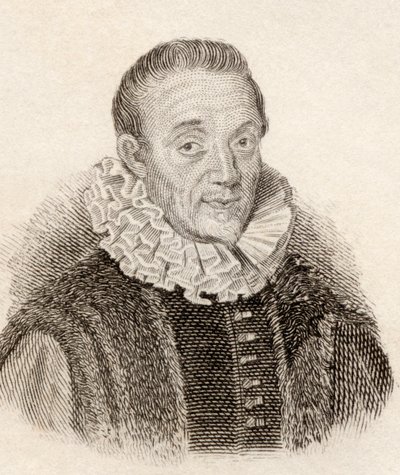 Jacques Auguste de Thou alias Thuanus, Franse historicus, uit Crabbes Historisch Woordenboek gepubliceerd 1825 door French School