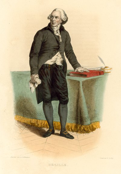 Jacques Delille door French School