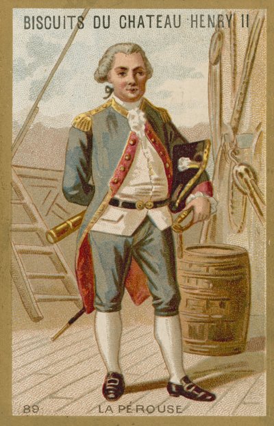 Jean-Francois de la Perouse, Franse marineofficier en ontdekkingsreiziger door French School