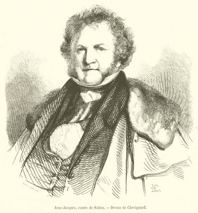 Jean-Jacques, graaf van Sellon door French School