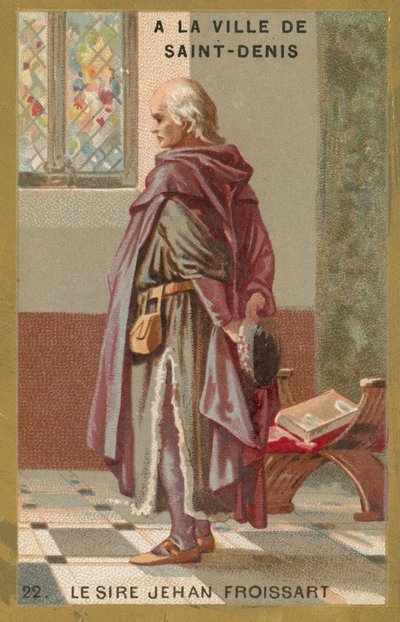 Jean Froissart, Franse kroniekschrijver door French School
