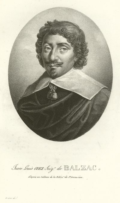 Jean Louis Guez, Heer van Balzac door French School