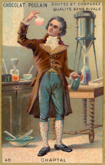 Jeanne-Antoine Chaptal, Chemicus door French School