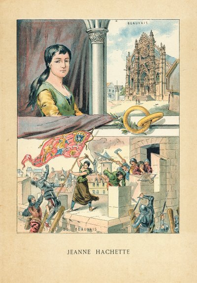 Jeanne Hachette door French School