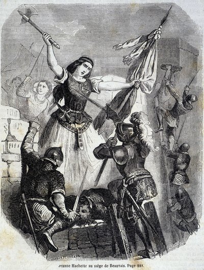 Jeanne Hachette in Beauvais in 1472 - in 