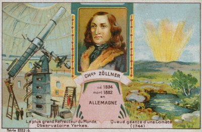Johann Karl Friedrich Zoellner, Duitse astronoom door French School