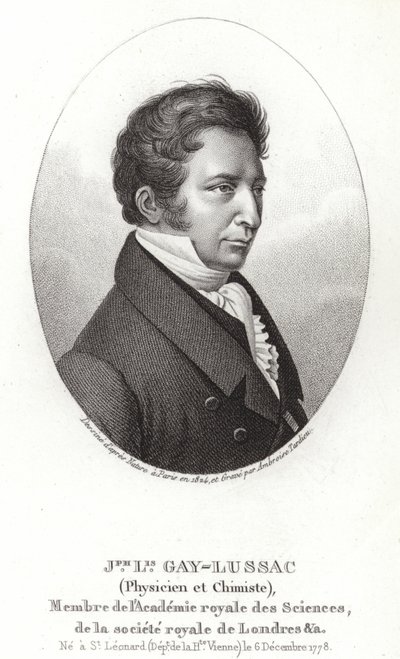 Joseph Louis Gay-Lussac door French School