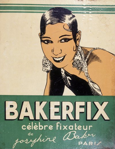 Josephine Baker - reclame voor Bakerfix: Josephine Baker