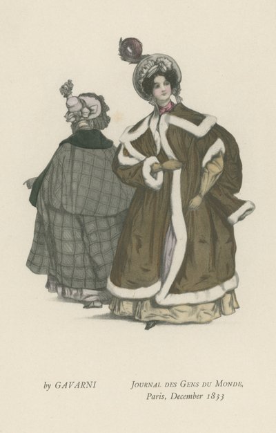 Journal des Gens du Monde, Parijs, December 1833 door French School