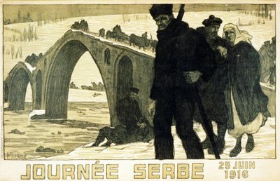 Journée Serbe. 25 Juni 1916 door French School