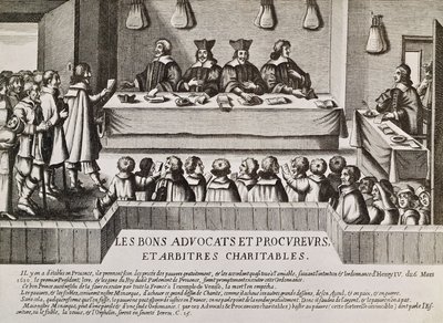 Gerechtigheid tijdens het bewind van Hendrik IV door French School