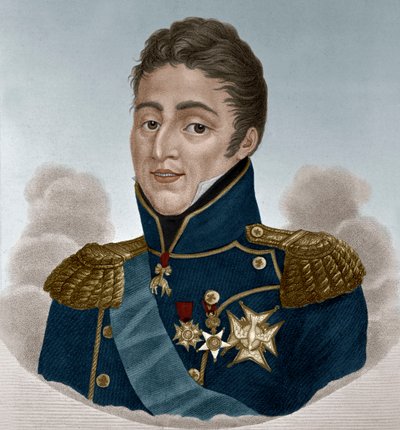 Koning Karel X van Frankrijk door French School