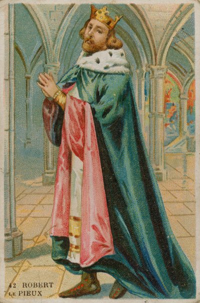 Koning Robert II, de Vrome door French School