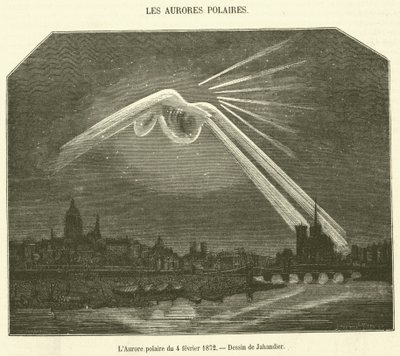 Het poollicht van 4 februari 1872 door French School