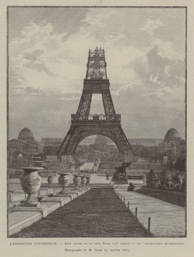 De wereldtentoonstelling, Huidige staat van de Eiffeltoren door French School
