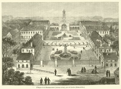 Het Hospice van de Dankbaarheid, Brezin huis, nabij Garches, Seine-et-Oise door French School