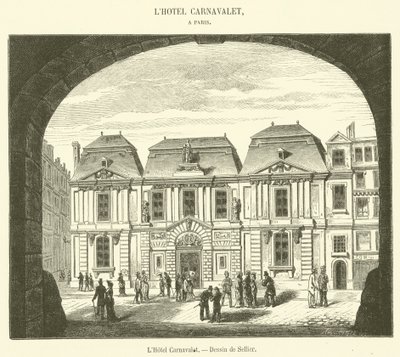Het Carnavalet Hotel door French School