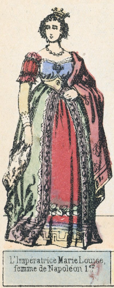 Keizerin Marie Louise, vrouw van Napoleon I door French School