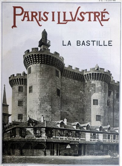 La Bastille. Omslag van de krant 