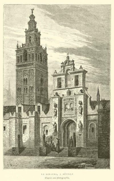 La Giralda, a Sevilla door French School