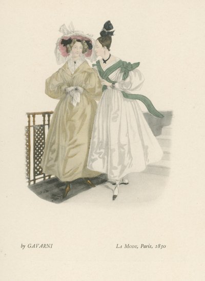 La Mode, Parijs, April 1830 door French School