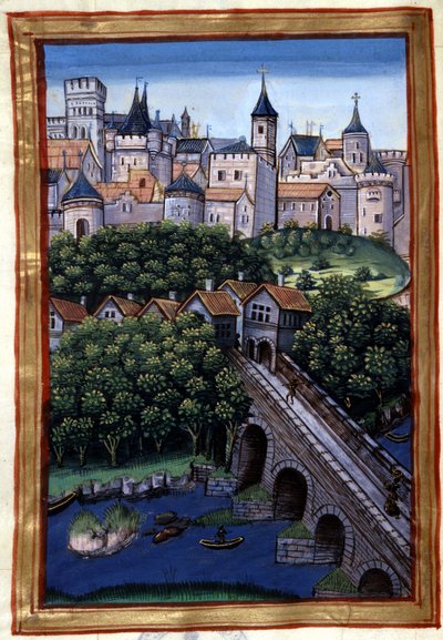 De stad Lyon - in 