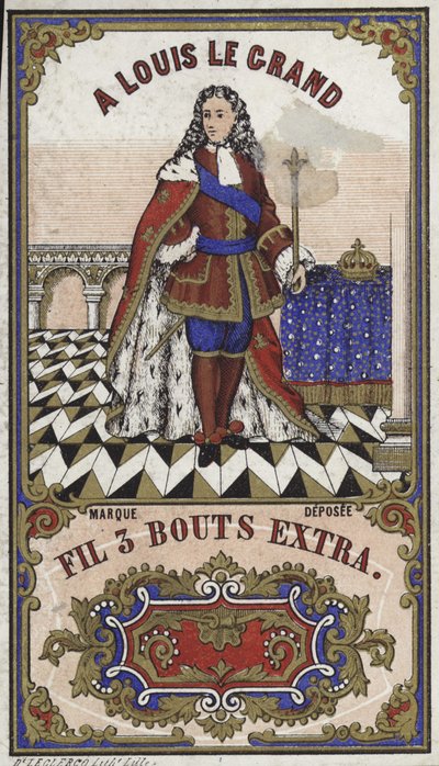 Label voor A Louis le Grand door French School