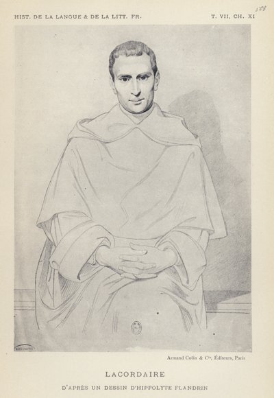 Lacordaire (litho) door French School